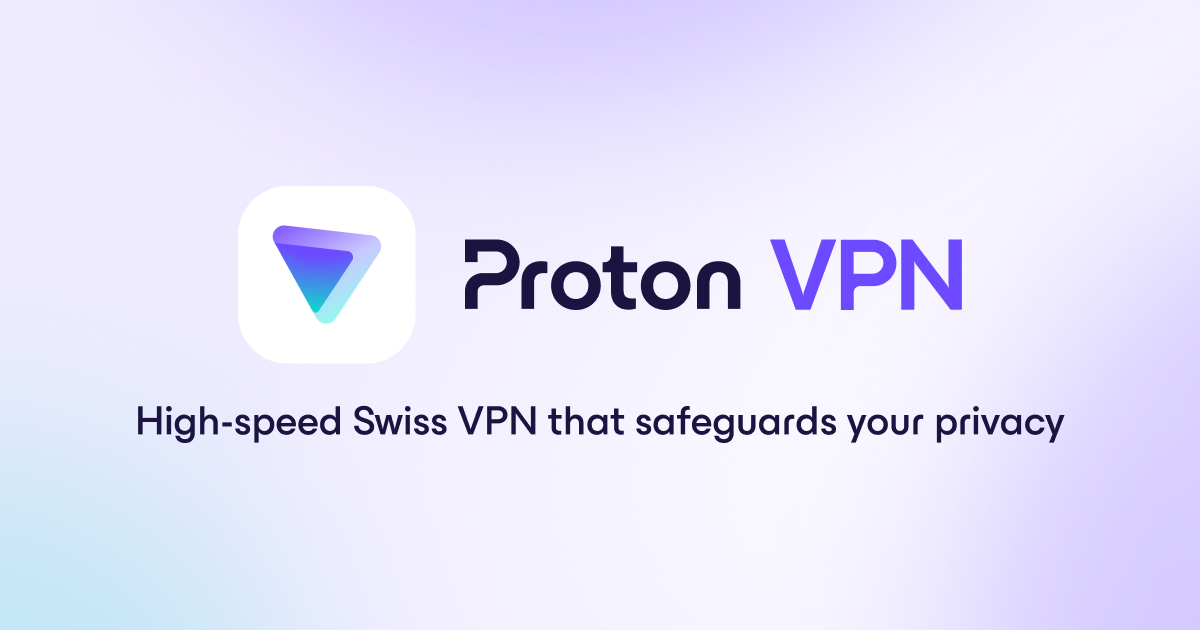 Proton VPN水彩渐变品牌视觉